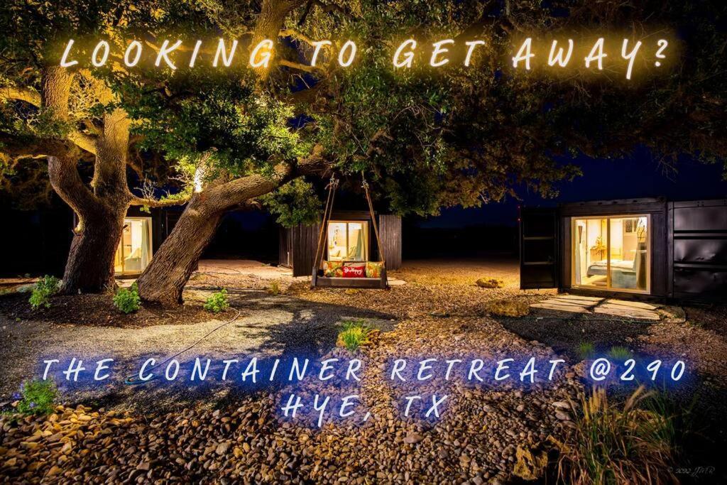 הוילה Hye The Container Retreat @ 290 Wine Trail #5 Starry Nights מראה חיצוני תמונה